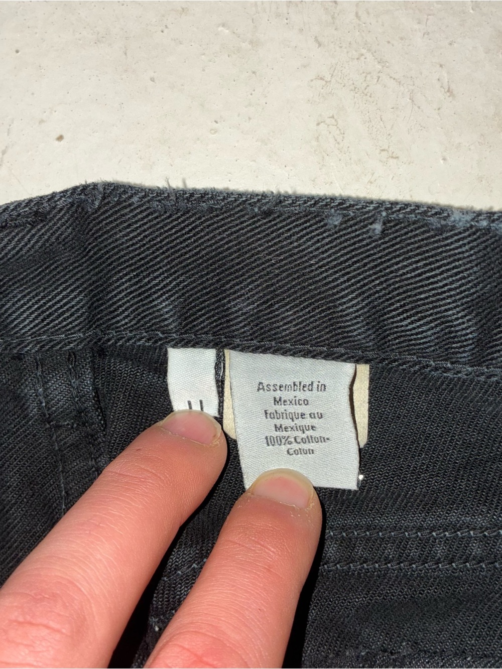 Vintage 90s Calvin Klein Women's Straight Leg Jeans — Black - Picture 2 of 8